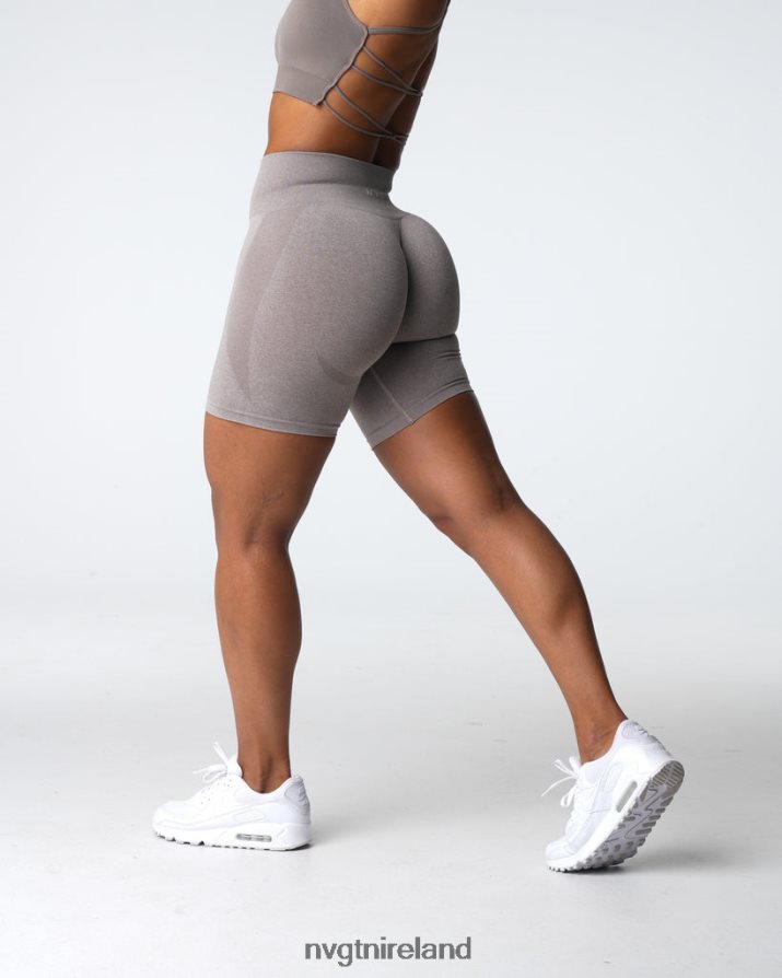 NVGTN Contour Seamless Shorts Fitness Taupe Women VV2PRZ324
