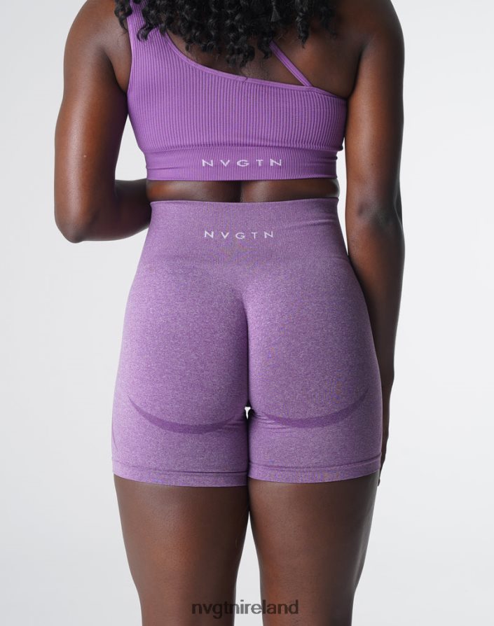 NVGTN Contour Seamless Shorts Fitness Violet Women VV2PRZ355