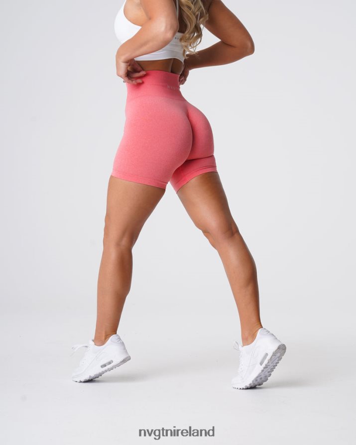 NVGTN Pro Seamless Shorts Fitness Coral Women VV2PRZ381