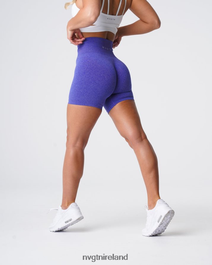 NVGTN Pro Seamless Shorts Fitness Electric Blue Women VV2PRZ374