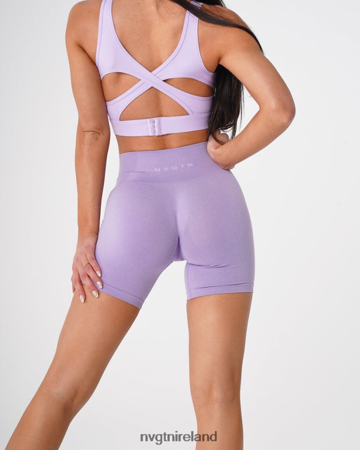 NVGTN Pro Seamless Shorts Fitness Lilac Women VV2PRZ367