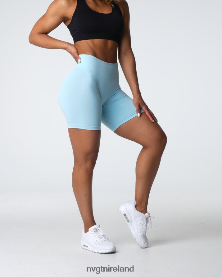 NVGTN Pro Seamless Shorts Fitness Pastel Blue Women VV2PRZ360