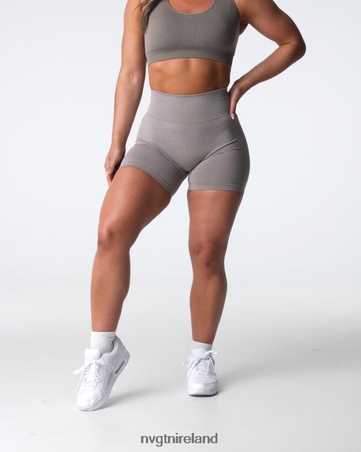 NVGTN Pro Seamless Shorts Fitness Taupe Women VV2PRZ359