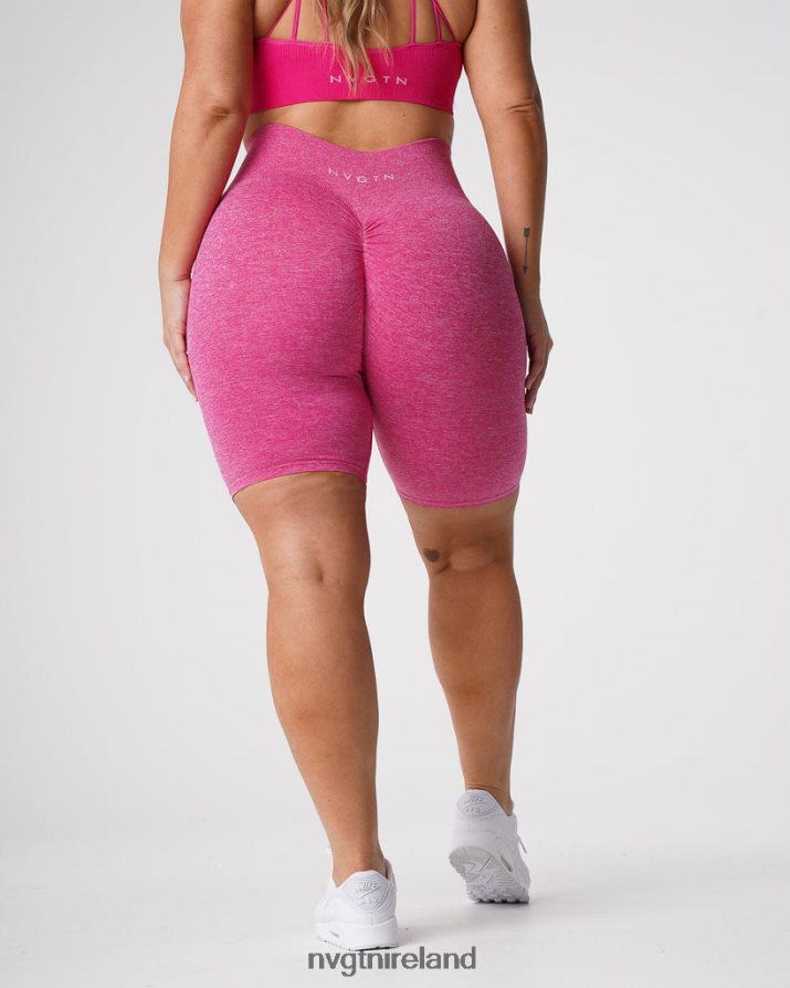 NVGTN Scrunch Seamless Shorts Fitness Fuchsia Women VV2PRZ427