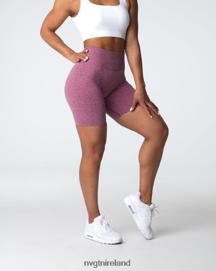 NVGTN Scrunch Seamless Shorts Fitness Maroon Women VV2PRZ410