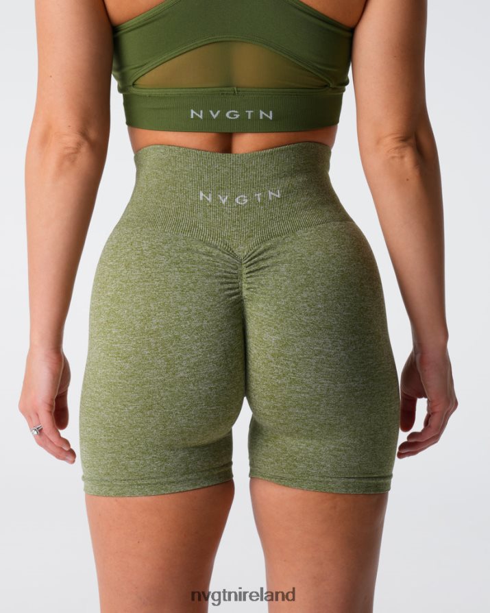 NVGTN Scrunch Seamless Shorts Fitness Meadow Women VV2PRZ416