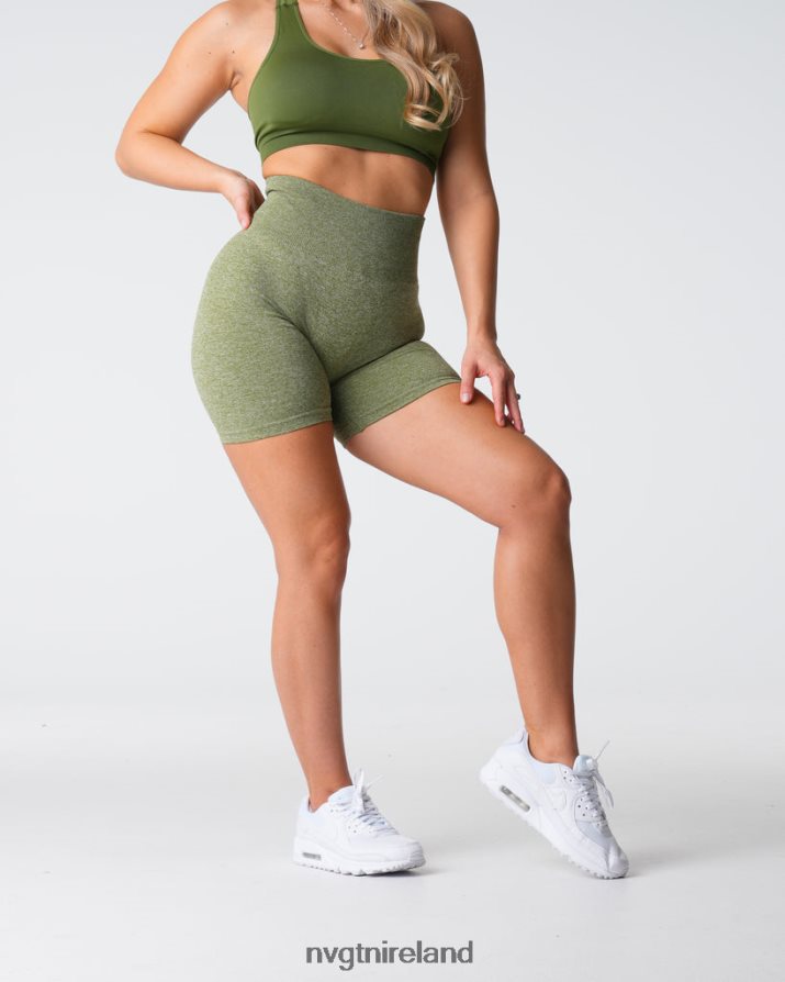 NVGTN Scrunch Seamless Shorts Fitness Meadow Women VV2PRZ416