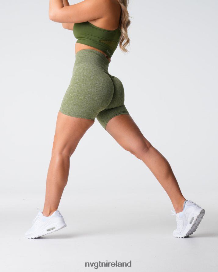 NVGTN Scrunch Seamless Shorts Fitness Meadow Women VV2PRZ416