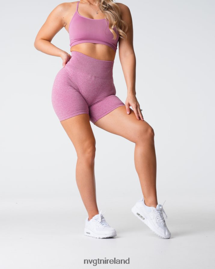 NVGTN Scrunch Seamless Shorts Fitness Pastel Pink Women VV2PRZ415