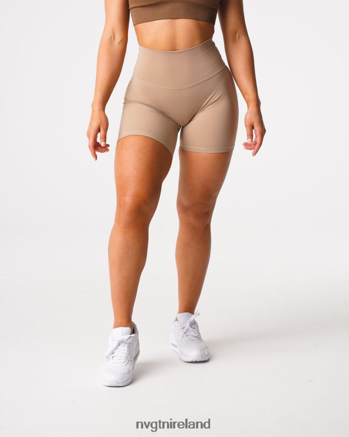 NVGTN Signature 2.0 Shorts Fitness Latte Women VV2PRZ457