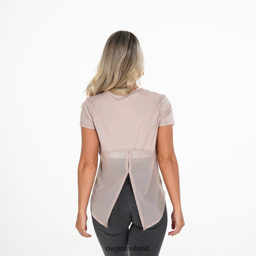 NVGTN Lavish Tee Fitness Beige Women VV2PRZ273
