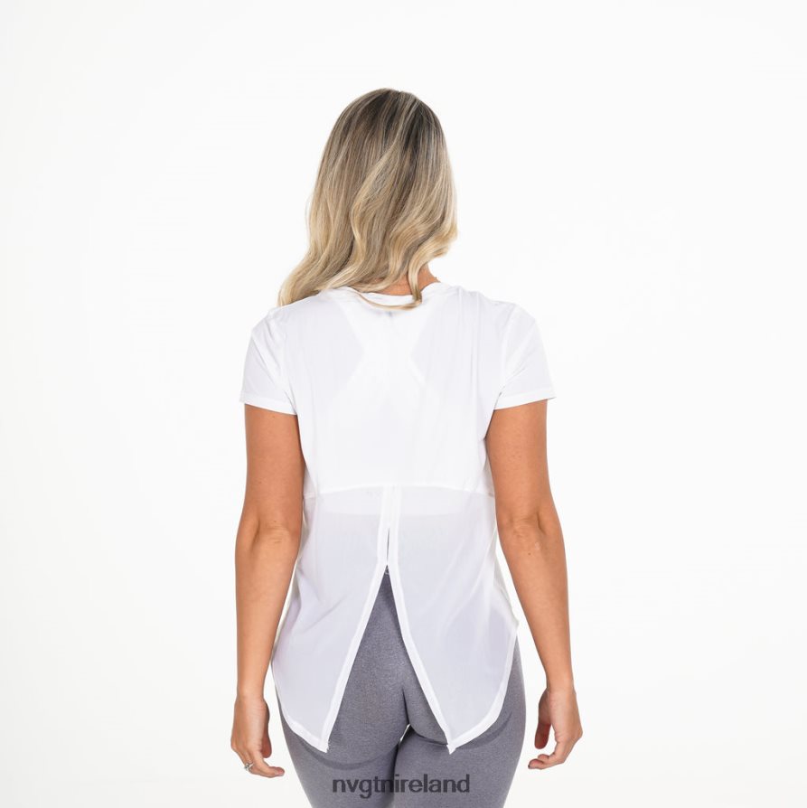 NVGTN Lavish Tee Fitness White Women VV2PRZ272
