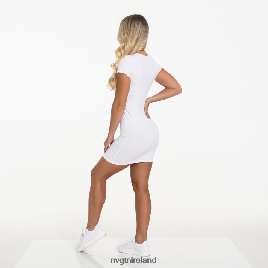 NVGTN Pocket Tee Dress Lifestyle White Women VV2PRZ733